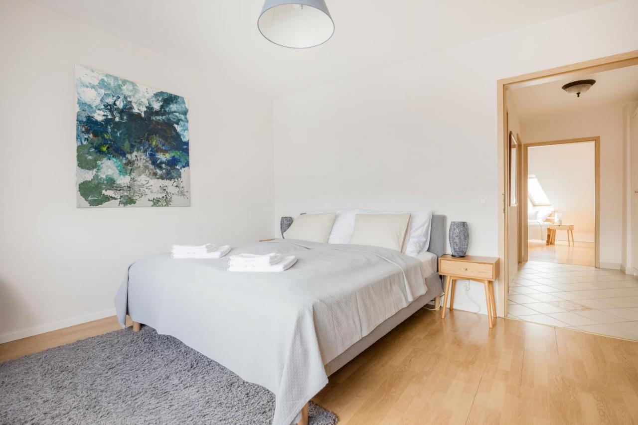 Bright And Spacious Penthouse W/ Terrace & Parking Budapest Kültér fotó